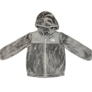 North Face Fleece Hooded Jacket Size 18-24 Months